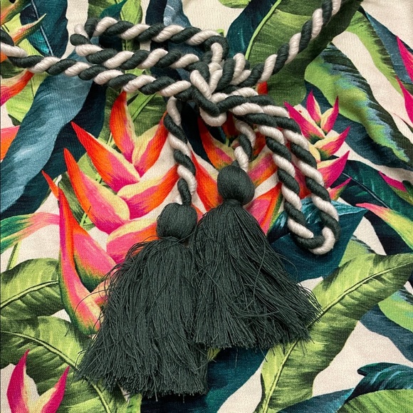 New Farm Rio Tropical Leaf Print Dress - Picture 10 of 11